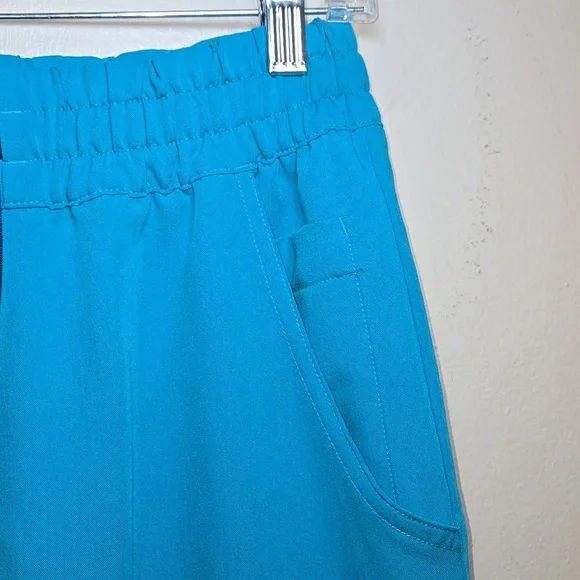 Figs Zamora Jogger Scrub Pants Catarina Top Set In Teal NWOT - Picture 13 of 16